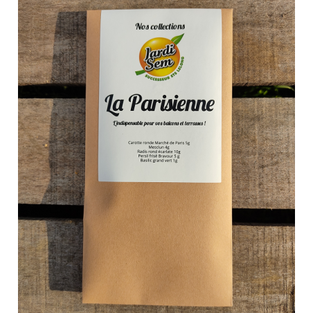 Collection La Parisienne (4 sachets de graines + 1 gratuit)